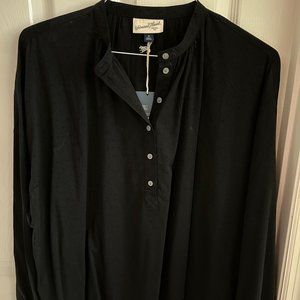 Universal Thread Black Puff Long Sleeve Blouse - Medium - NWT